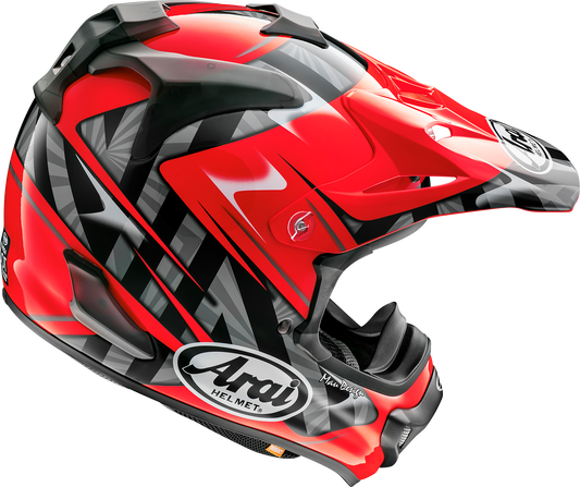 ARAI HELMETS, ARAI Helmets VX-Pro4 Scoop Helmet - Red, XS - Part Number 0110-8191