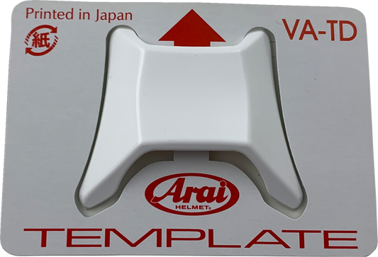 ARAI HELMETS, ARAI Helmets VX-Pro4 Top-Duct Center Front - White (Part Number 105344)