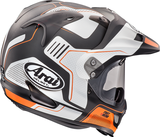 ARAI HELMETS, ARAI HELMETS XD-4 Helmet - Vision Orange Frost - XS (Part Number 0140-0167)