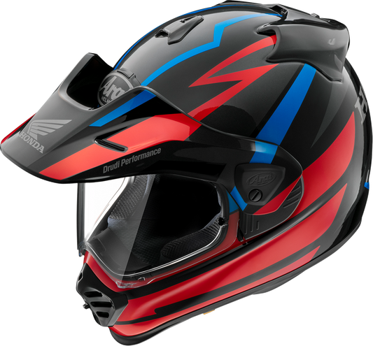 ARAI HELMETS, Arai Helmets XD-5 Helmet for Honda Africa Twin - Red, XS (Part No. 0140-0495)