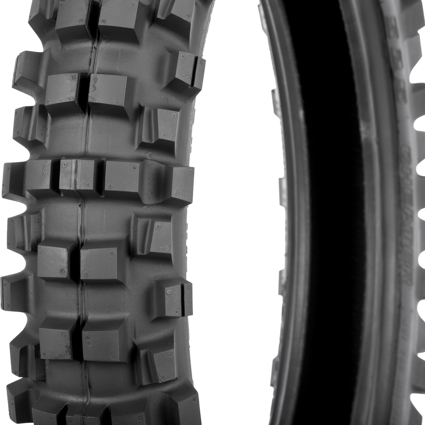 SHINKO, Shinko 87-4381S 525 Cheater Series Rear Tire - 120/90-19 for Off-Road Trail Riding