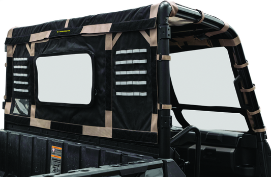 QuadBoss, QuadBoss 375791 Polycarbonate Rear Window for Polaris Ranger XP & Crew Models