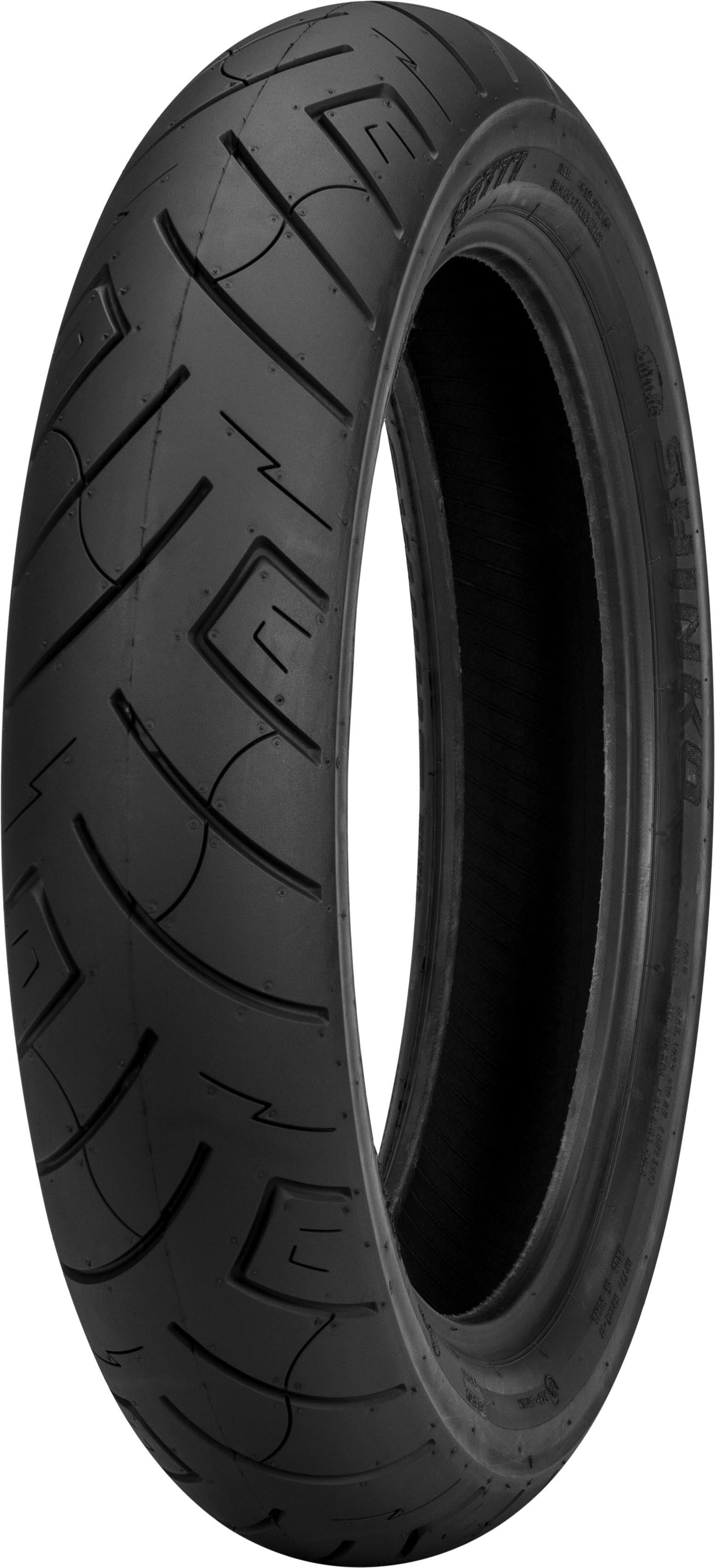 SHINKO, Shinko SR777 Cruiser Front Tire 130/80-17 with Reflective Sidewall for V-Twin and Metric Motorcycles