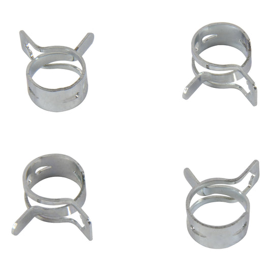 ALL BALLS, ALL BALLS Hose Clamps Refill Kit 4 Pack for Secure Fluid Connections