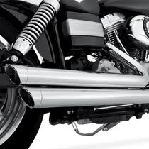 IN STOCK VANCE & HINES Big Shots Staggered Exhaust System - Chrome 17959