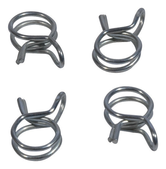 ALL BALLS, ALL BALLS Hose Clamps Refill Kit 4-Pack for Secure Connections