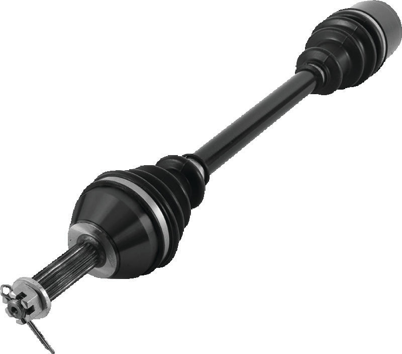 QuadBoss, QuadBoss Front Left Rugged Axle for 2008 Polaris Ranger 500 4x4 – Precision-Ground, Fully Assembled Replacement Part