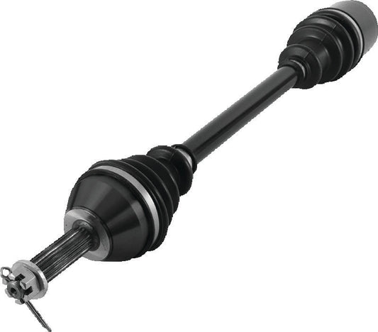 QuadBoss, QuadBoss Front Left Rugged Axle for 2008 Polaris Ranger 500 4x4 – Precision-Ground, Fully Assembled Replacement Part