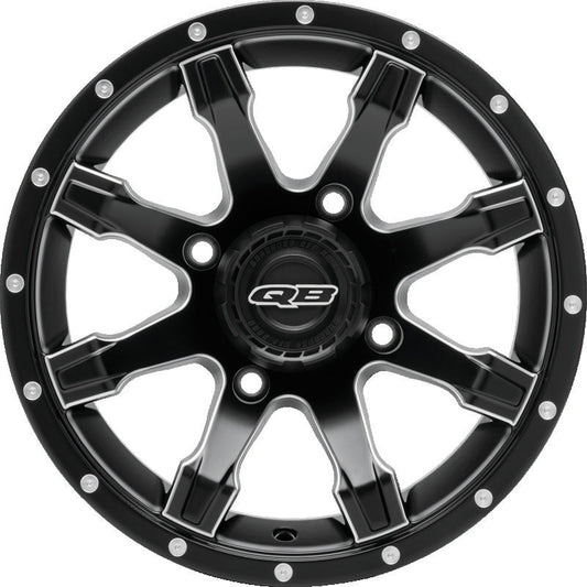 QuadBoss, QuadBoss Grinder 14x7 Wheel - 4/137 Bolt Pattern with 5+2 Offset for Powersports Vehicles