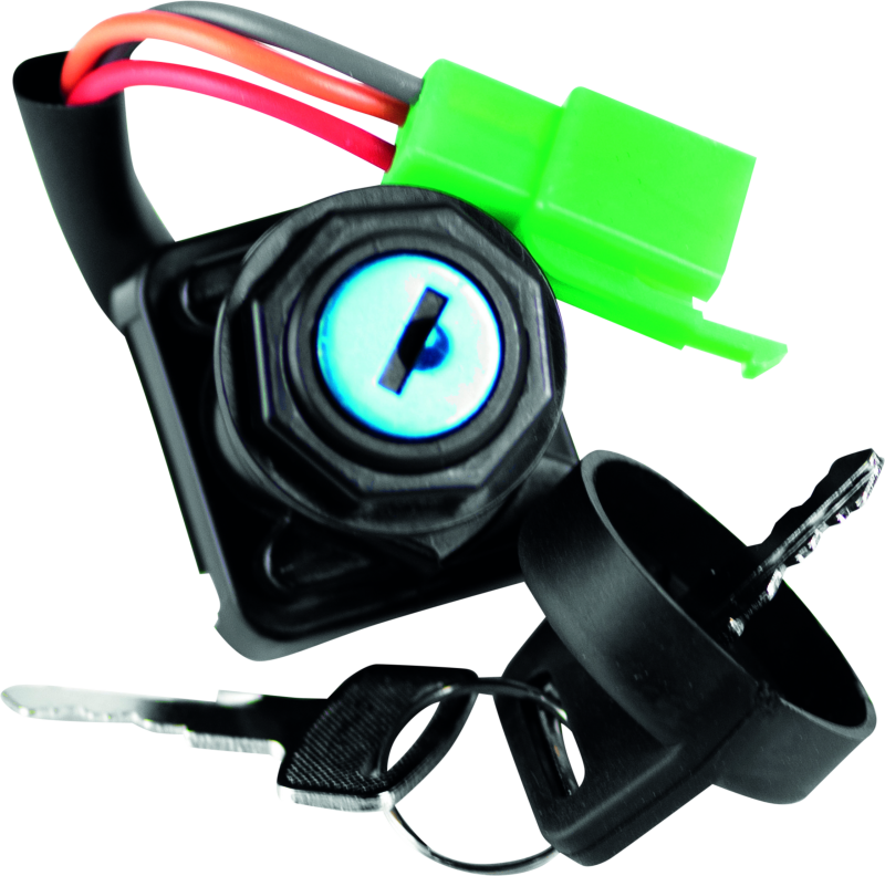 QuadBoss, QuadBoss 403260 Ignition Switch for Arctic Cat ATV (98-00) with Factory Harness and Two Keys