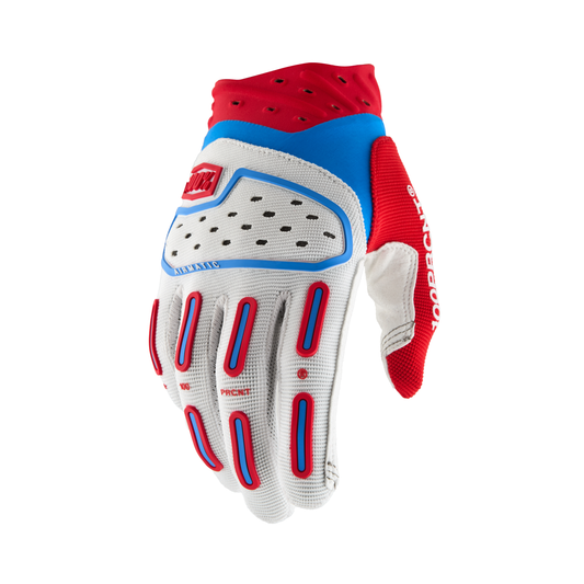 Airmatic 2 Gloves Red/White/Blue 2x