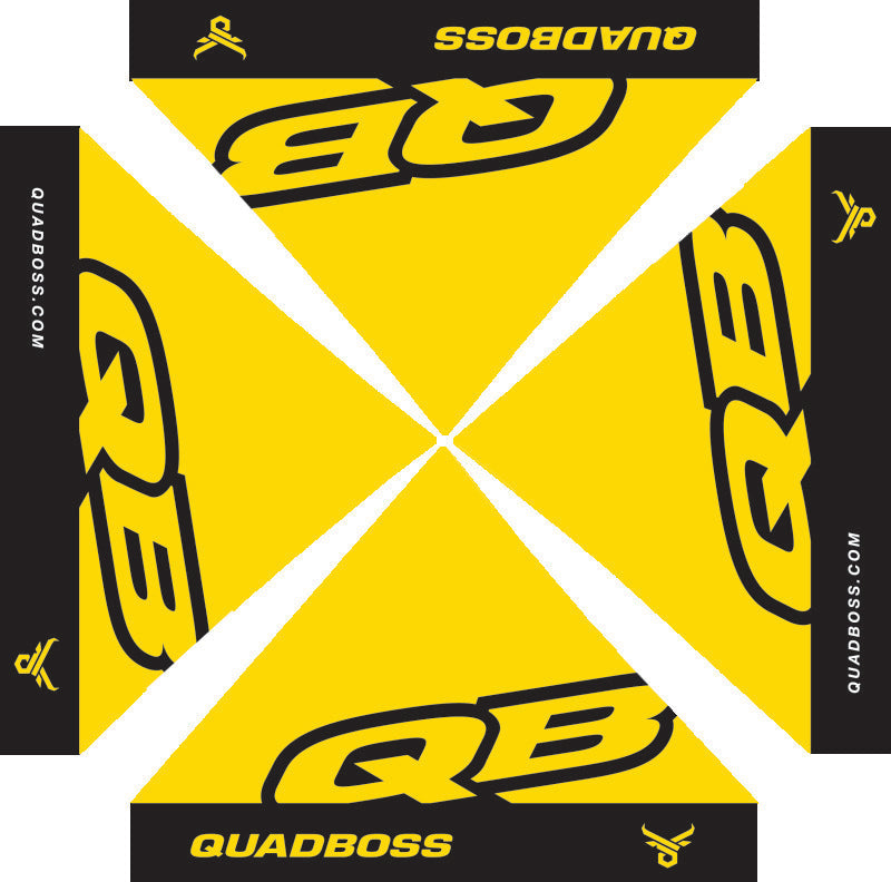 QuadBoss, QuadBoss Canopy with Frame - Durable Fire- and UV-Resistant Material for Powersports Vehicles