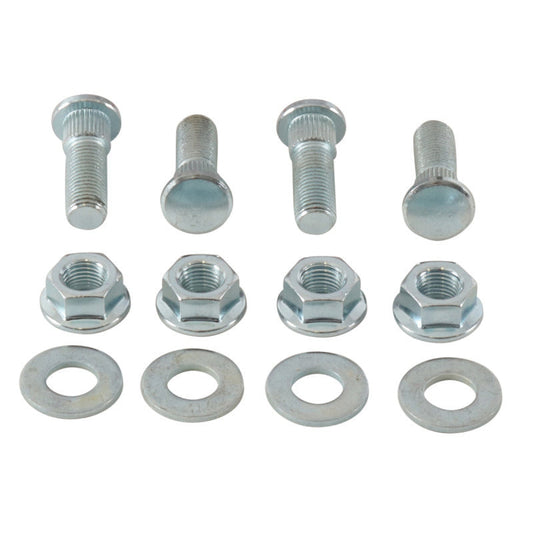 QuadBoss, QuadBoss Front Wheel Stud & Nut Kit for Polaris Ranger 500 (2005-2017)