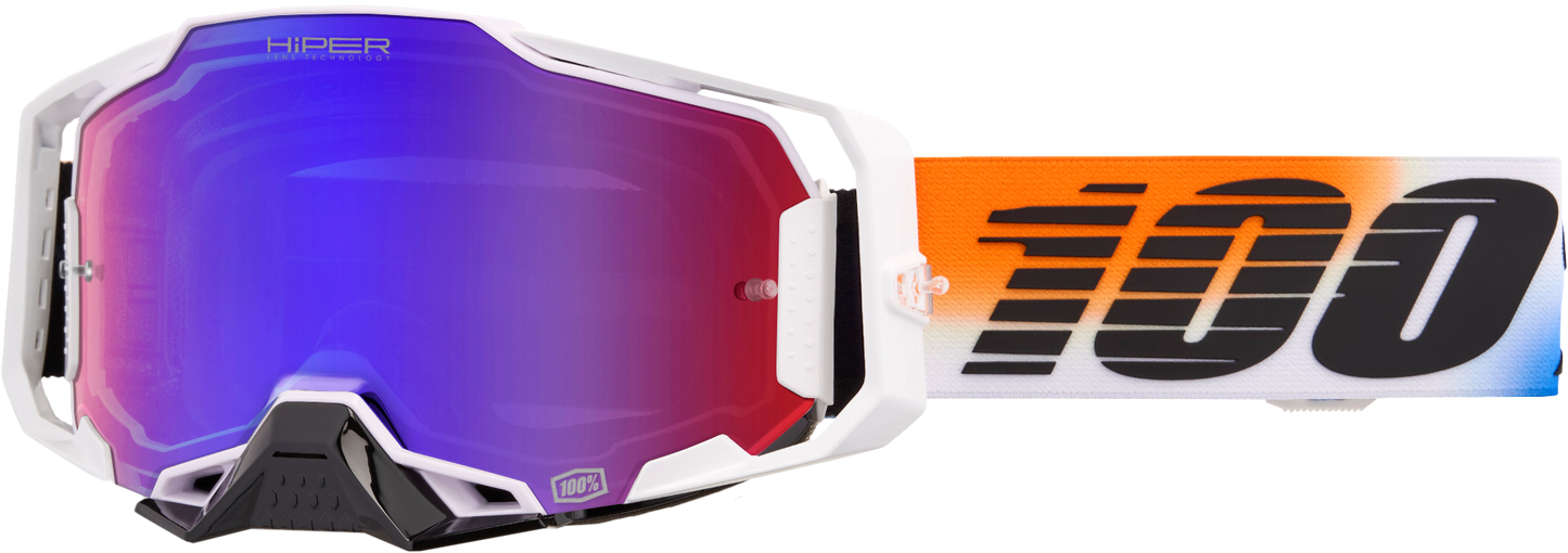 Armega Hiper Goggle United Mirror Red/Blue Lens