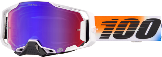Armega Hiper Goggle United Mirror Red/Blue Lens