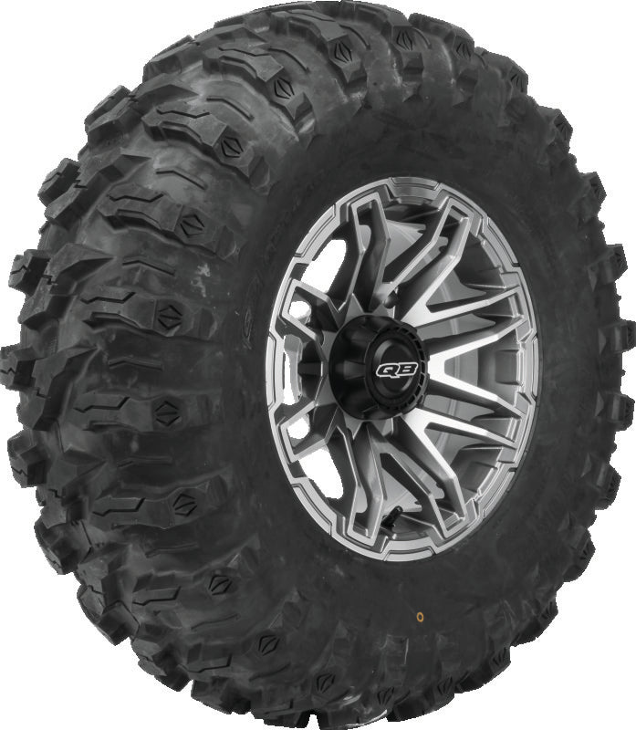 QuadBoss, QuadBoss Stryker 14x7 Aluminum Wheel Part Number 608467 for Powersports Vehicles
