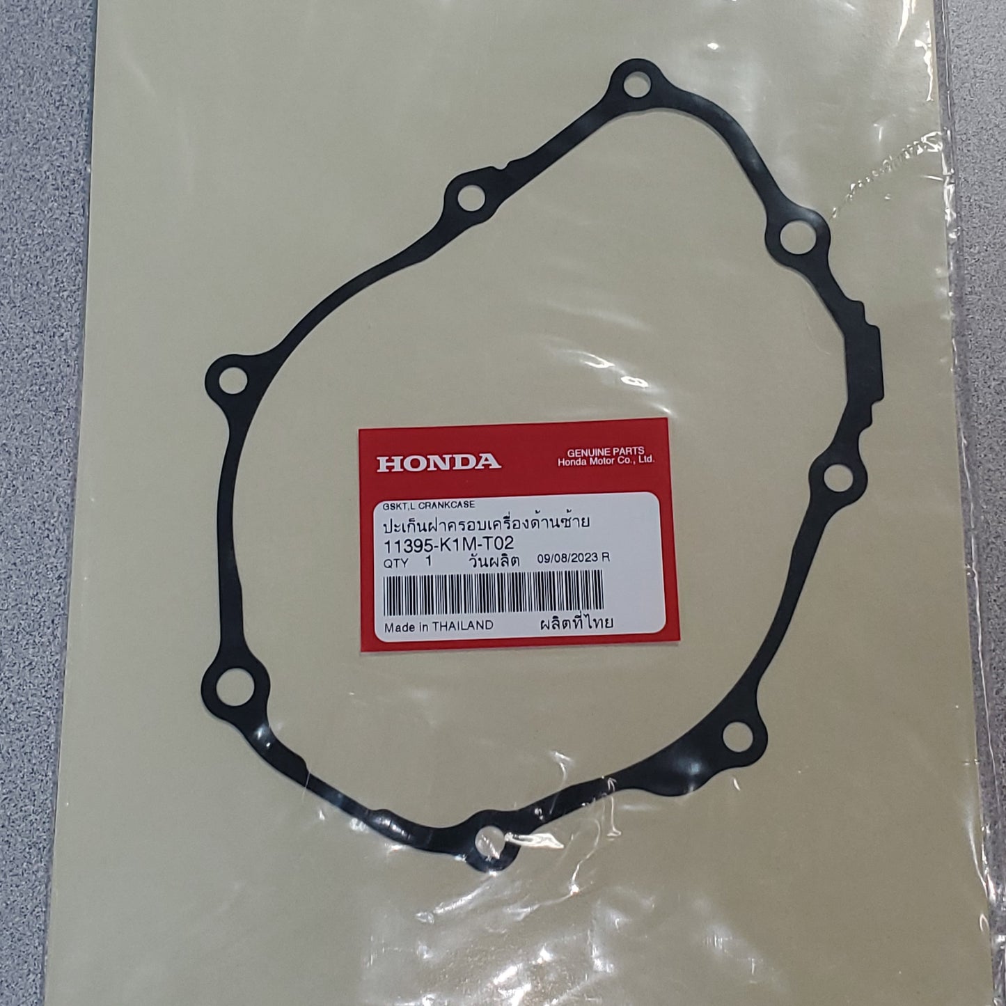 Honda Grom & Monkey OEM Left Crankcase Cover Gasket – 2022+ (JC92)