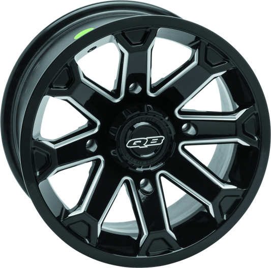 QuadBoss, QuadBoss Blitz 14x7 PowerSports Wheel - 4/110 Bolt Pattern, 5+2 Offset, Model 608460