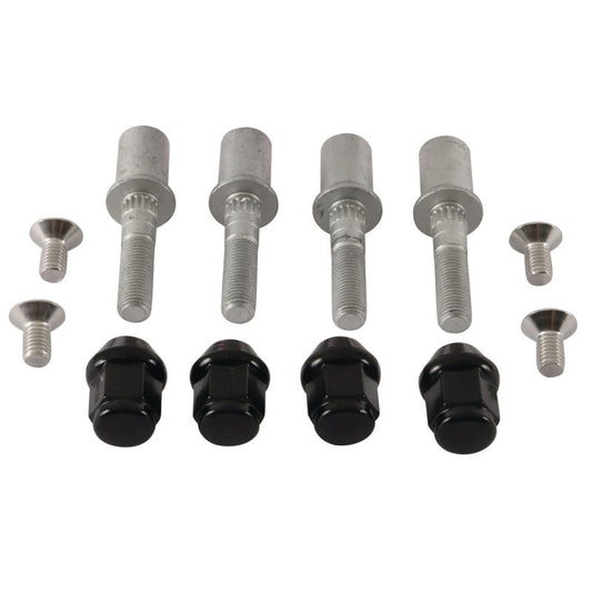QuadBoss, QuadBoss Front Wheel Stud & Nut Kit for 2013-2015 Can-Am Maverick and Commander 1000 Models