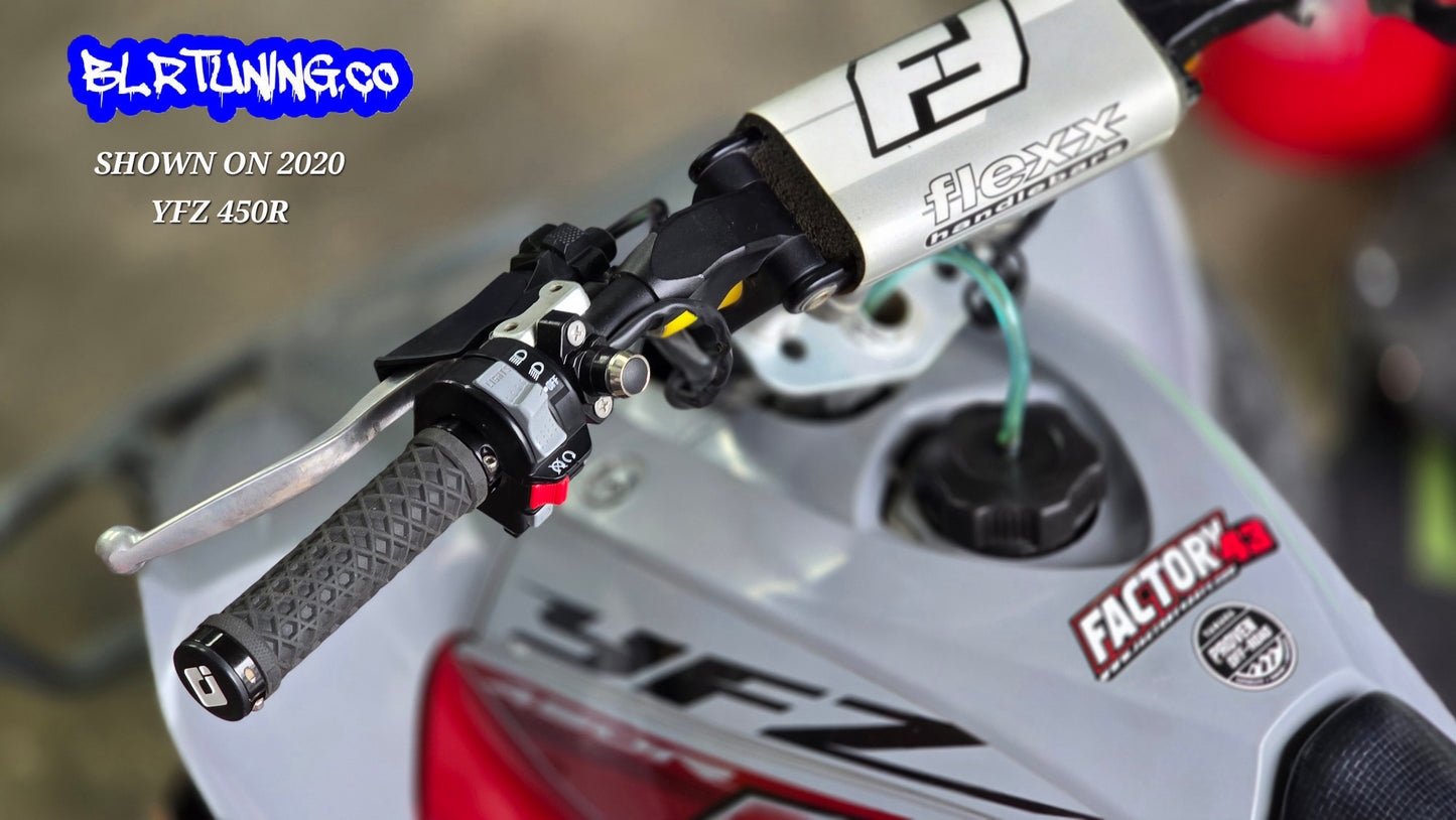PUSH BUTTON 2-STEP LAUNCH CONTROL FOR PCV OR PC6 FITS 7/8 HANDLEBARS - WORKS ON STREET BIKE - SPORT BIKE - NAKED BIKE - ATV - DIRT BIKE - SXS - BAGGER