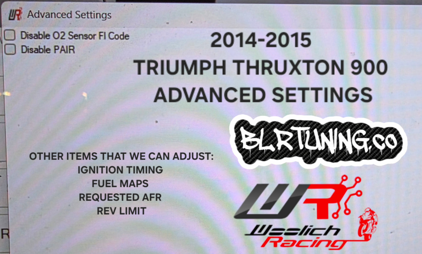 TRIUMPH ECU FLASH TUNING