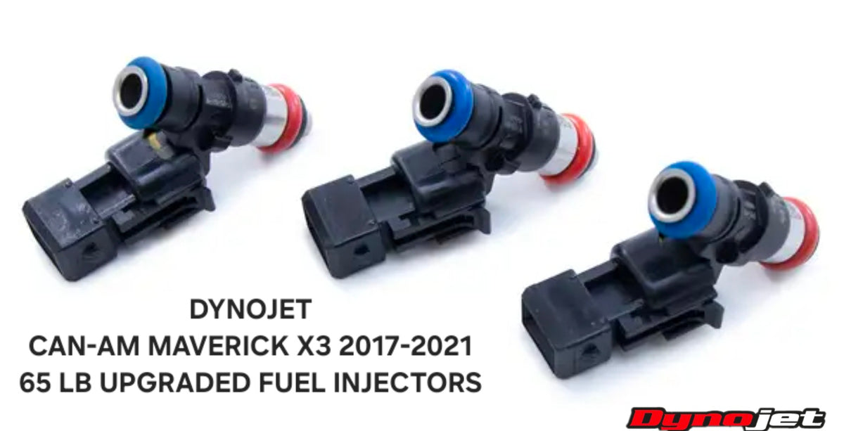 DYNOJET UPGRADED 65 LB FUEL INJECTORS FOR CAN-AM MAVERICK X3 2017 - 2021