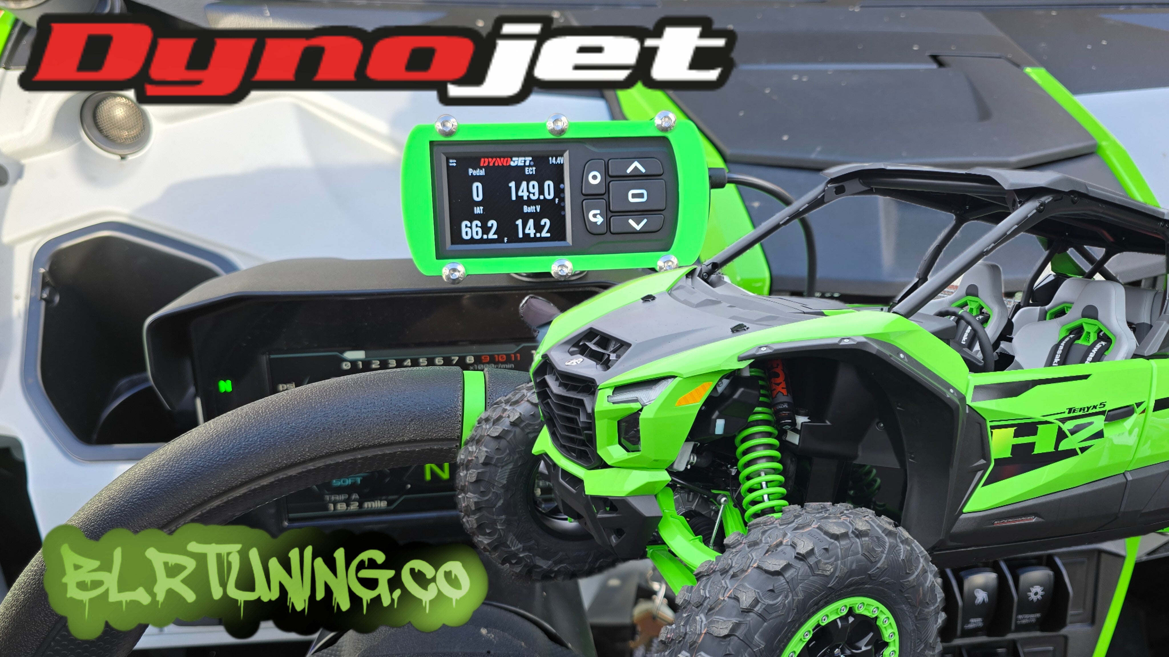 Kawasaki TERYX4 H2 AND TERYX5 H2 - 2026 - DYNOJET PV3 WITH
