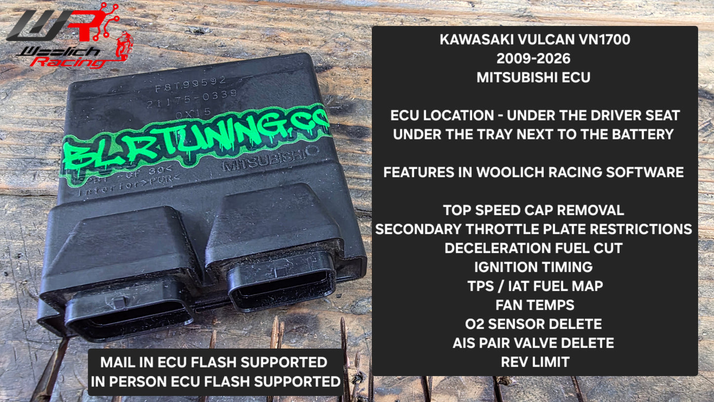 KAWASAKI ECU FLASH TUNING