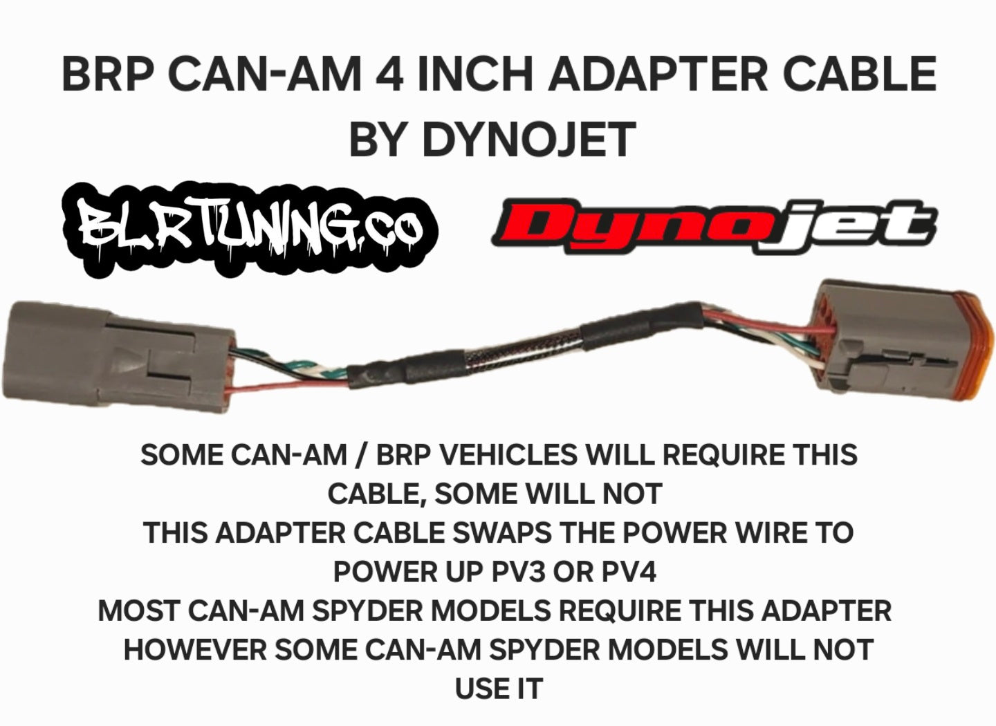 CAN-AM SPYDER PV4-25-02 BY DYNOJET WITH OPTIONAL CUSTOM TUNING BY BLR TUNING