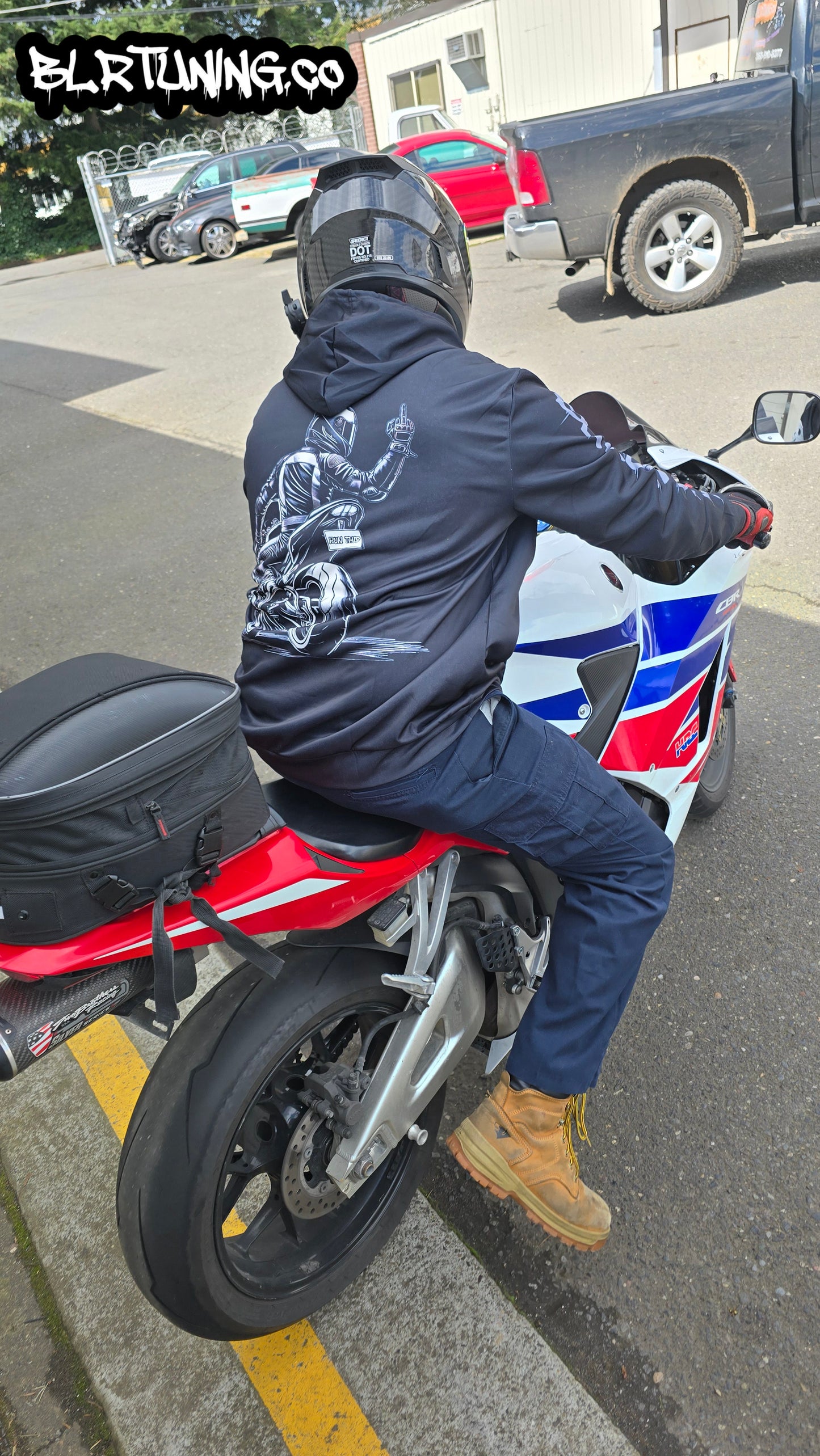 GHOST SHIFT HOODIE BY BLR TUNING - LIGHTWEIGHT BREATHABLE SPORT HOODIE