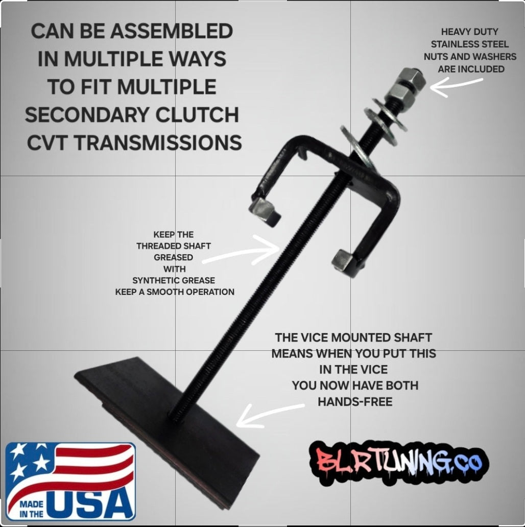 SECONDARY CLUTCH COMPRESSION TOOL FOR CAN-AM RYKER – UNIVERSAL FIT ALSO COMPATIBLE WITH SIDE-BY-SIDES - UTV - ATV - AND MORE