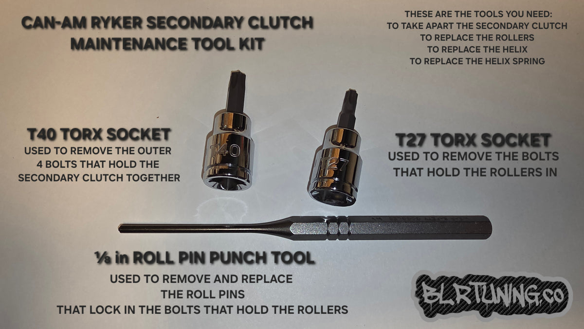 Can-Am Ryker Secondary Clutch Maintenance Tool Kit
