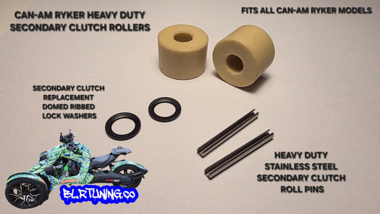 CAN-AM RYKER HEAVY DUTY SECONDARY CLUTCH ROLLERS
