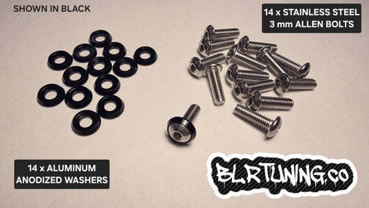 KAWASAKI NINJA ZX-4RR - ZX-4R DRESS UP BOLT KIT FOR 23 - 26 MODELS