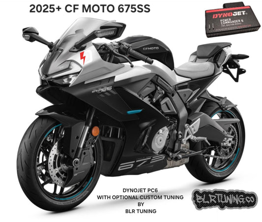 CF MOTO 675SS 2025 - 2026 PC6 BY DYNOJET WITH OPTIONAL CUSTOM TUNING BY BLR TUNING