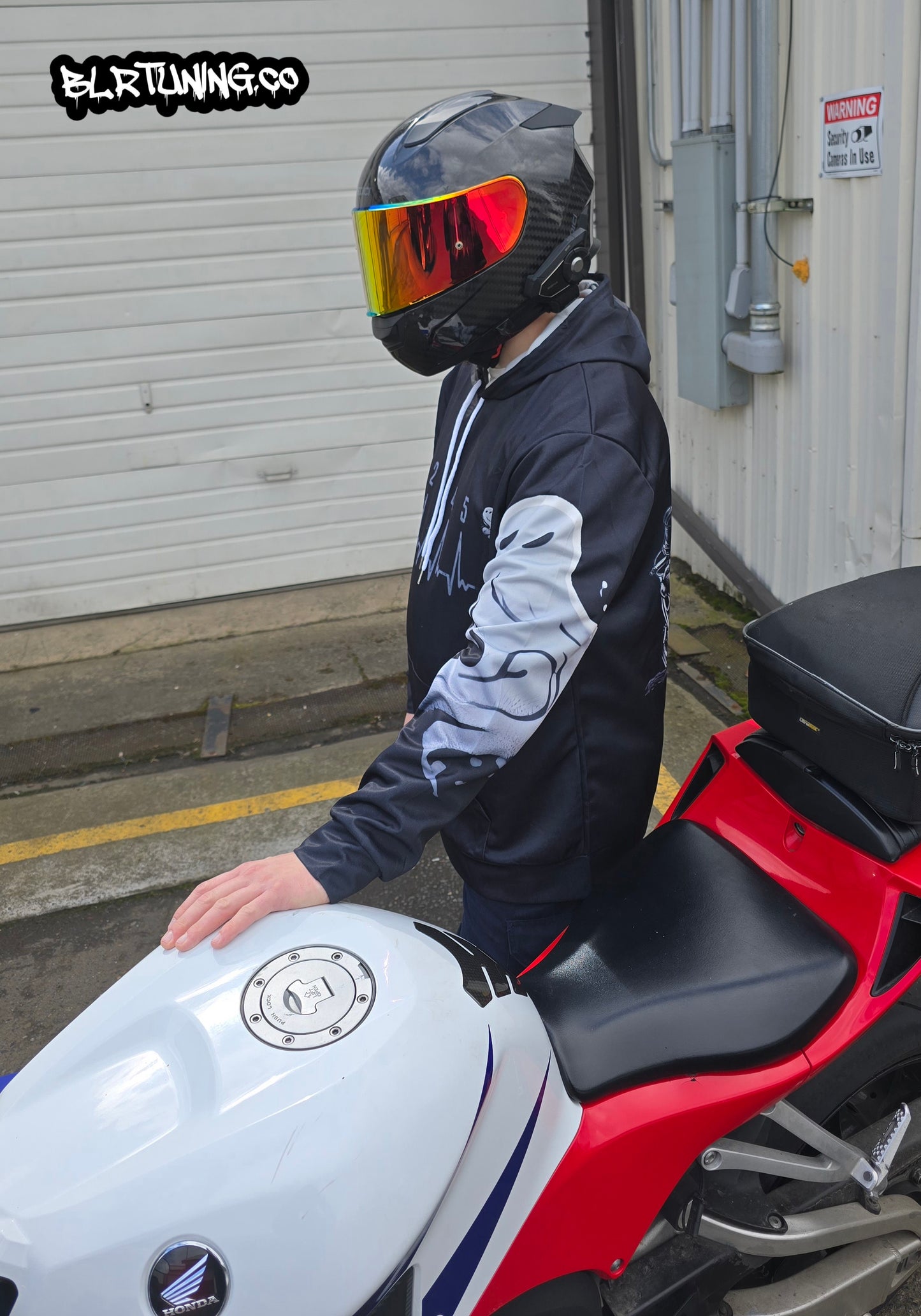 GHOST SHIFT HOODIE BY BLR TUNING - LIGHTWEIGHT BREATHABLE SPORT HOODIE