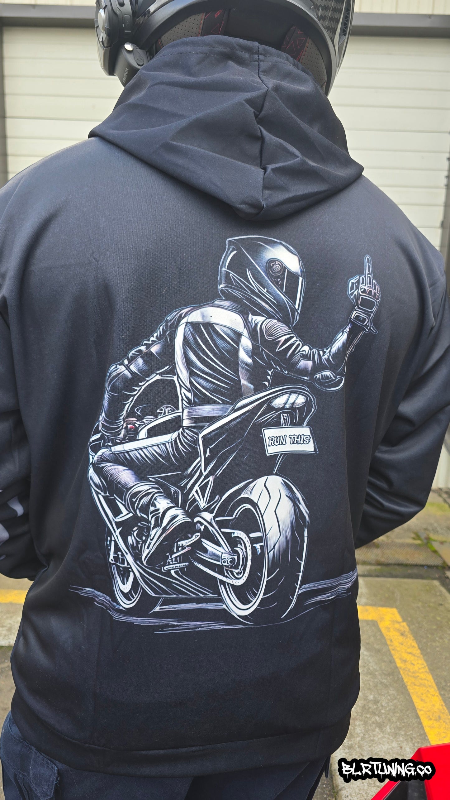 GHOST SHIFT HOODIE BY BLR TUNING - LIGHTWEIGHT BREATHABLE SPORT HOODIE