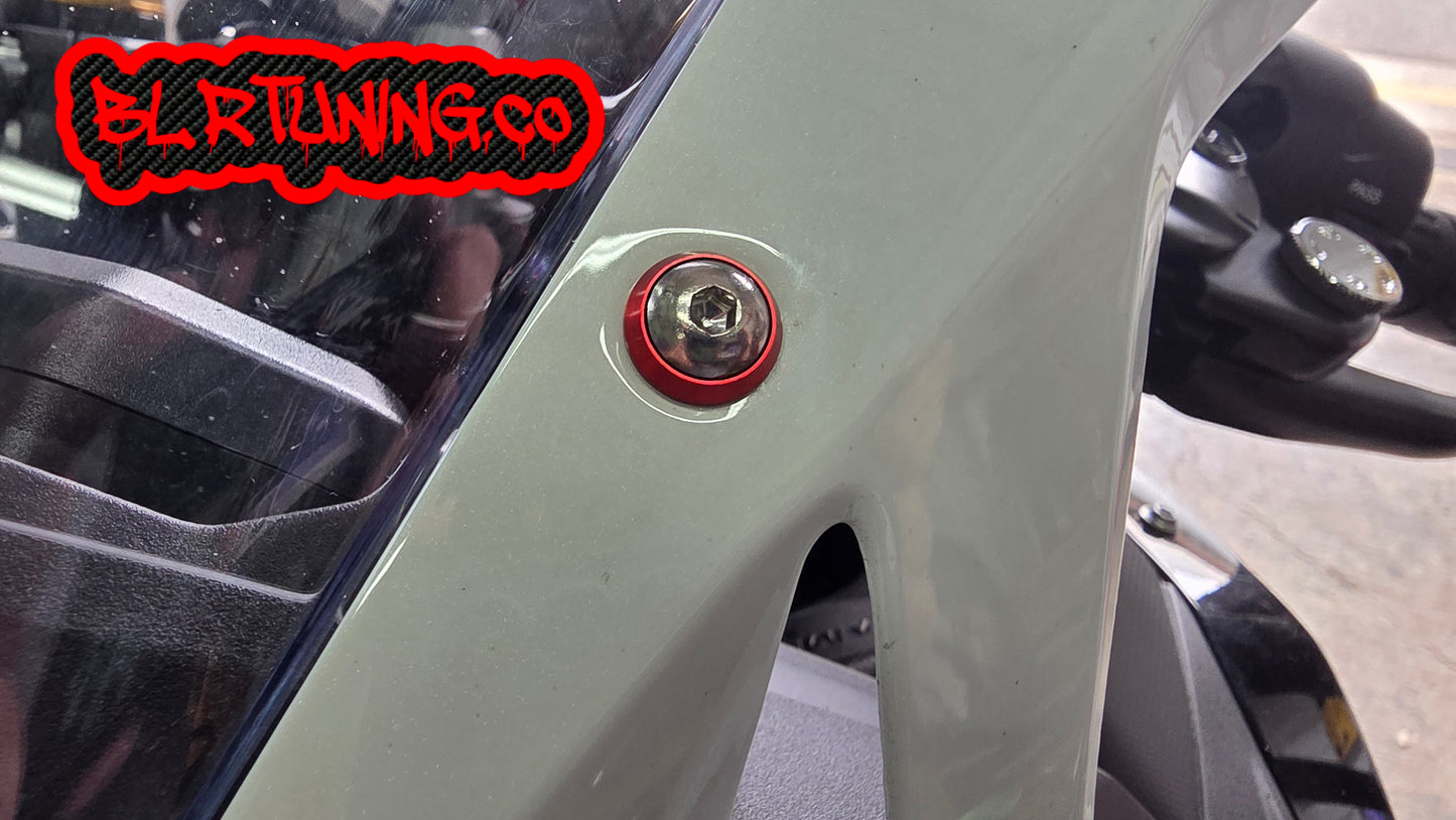 KAWASAKI NINJA ZX-4RR - ZX-4R DRESS UP BOLT KIT FOR 23 - 26 MODELS