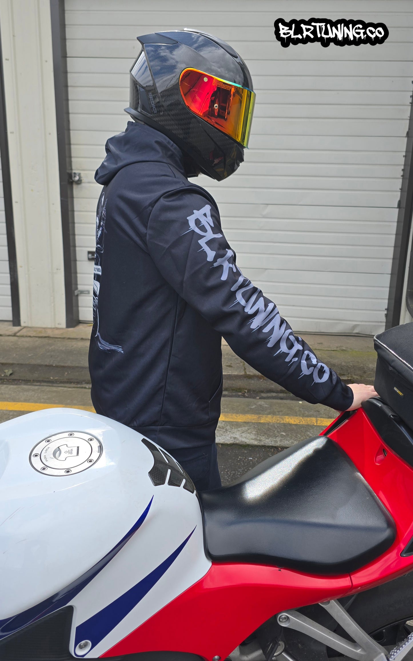 GHOST SHIFT HOODIE BY BLR TUNING - LIGHTWEIGHT BREATHABLE SPORT HOODIE