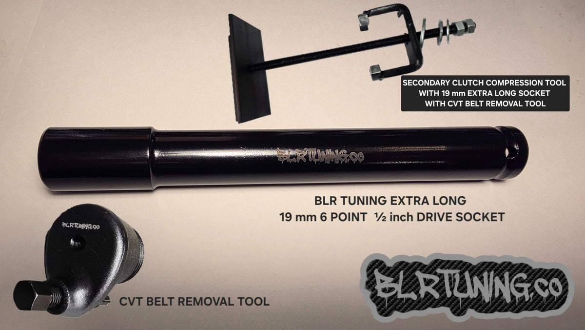 SECONDARY CLUTCH COMPRESSION TOOL FOR CAN-AM RYKER – UNIVERSAL FIT ALSO COMPATIBLE WITH SIDE-BY-SIDES - UTV - ATV - AND MORE