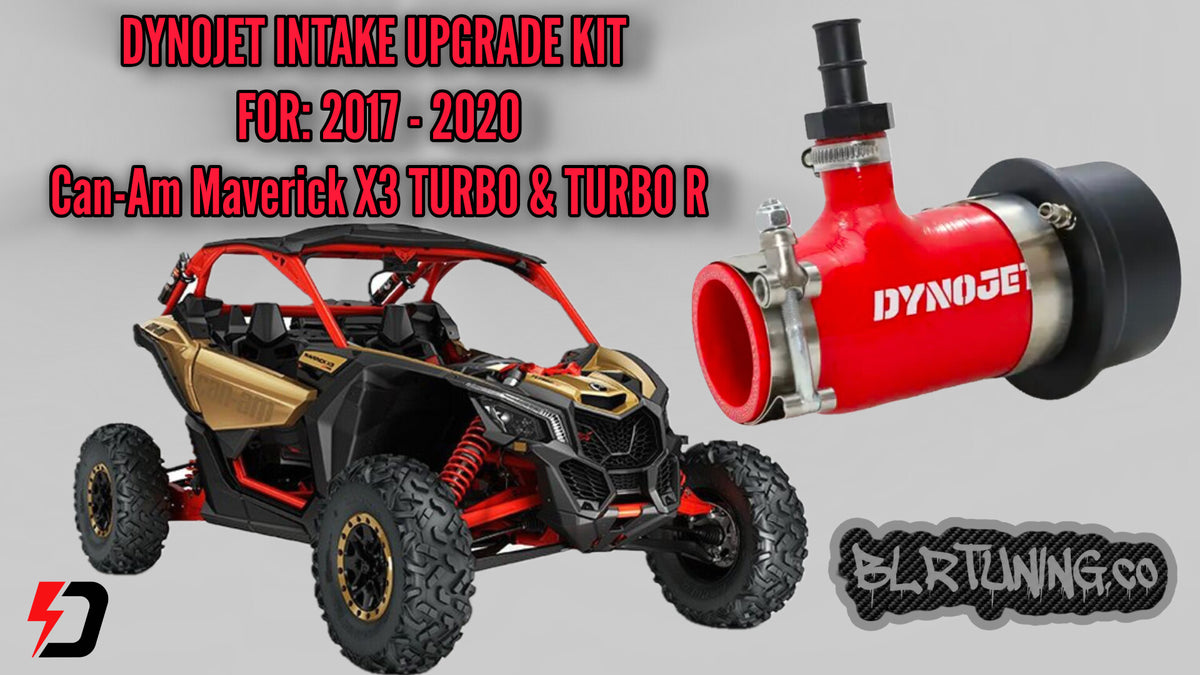 CAN-AM MAVERICK X3 TURBO - TURBO R 2017 - 2020 DYNOJET INTAKE UPGRADE KIT FOR STOCK INTAKE