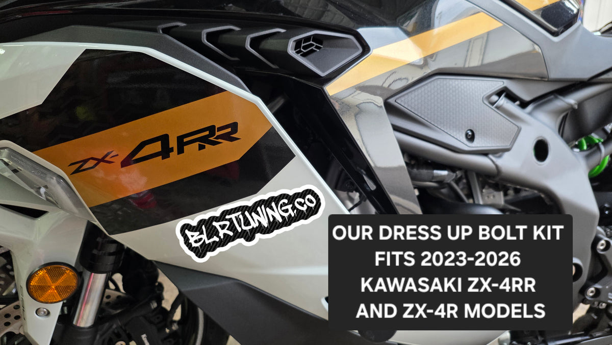 KAWASAKI NINJA ZX-4RR - ZX-4R DRESS UP BOLT KIT FOR 23 - 26 MODELS