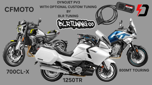 CF MOTO 700CL-X - 800MT - 800NK - 1250TR - 2021 - 2025 DYNOJET PV3 WITH OPTIONAL CUSTOM TUNING BY BLR TUNING