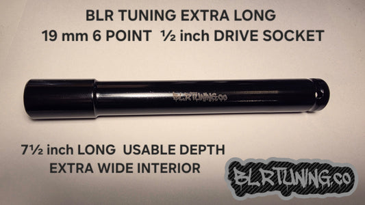 19 mm Extra Long 1/2-Inch Drive Socket – 7-1/4 inch Deep