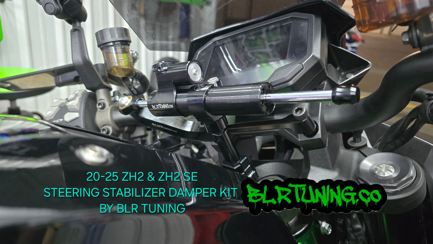 KAWASAKI ZH2 STEERING STABILIZER DAMPER FITS 2020 - 2025 MODELS