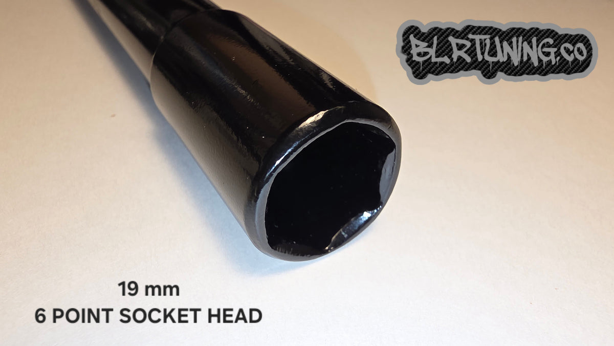 19 mm Extra Long 1/2-Inch Drive Socket – 7-1/4 inch Deep