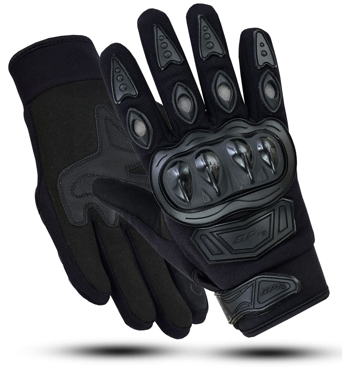 Premium Motorcycle Black Gloves – Superior Comfort, Grip & Knuckle Protection