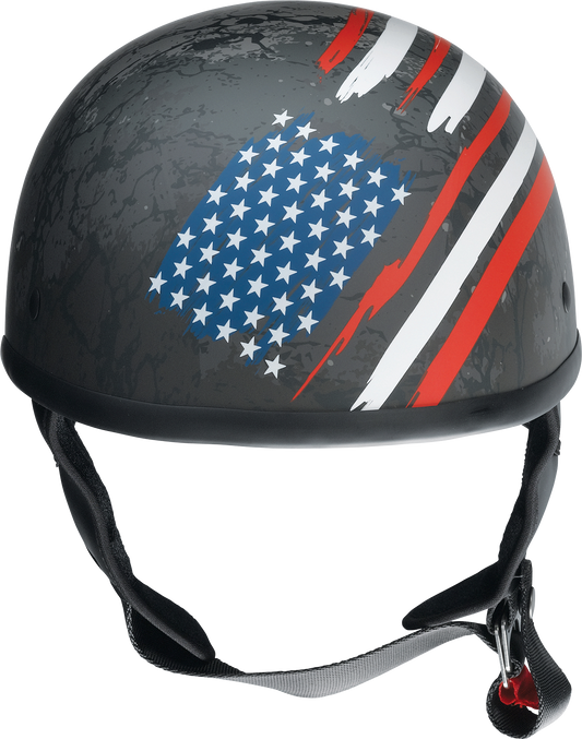 Z1R, Z1R CC Beanie Helmet Justice Small by Z1R - Black, Red, White & Blue