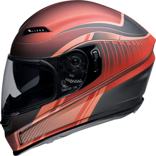 Z1R, Z1R Jackal Helmet Dark Matter Red Medium 0101-14850 - Advanced Aerodynamic Motorcycle Helmet with Sun Visor and Ventilation