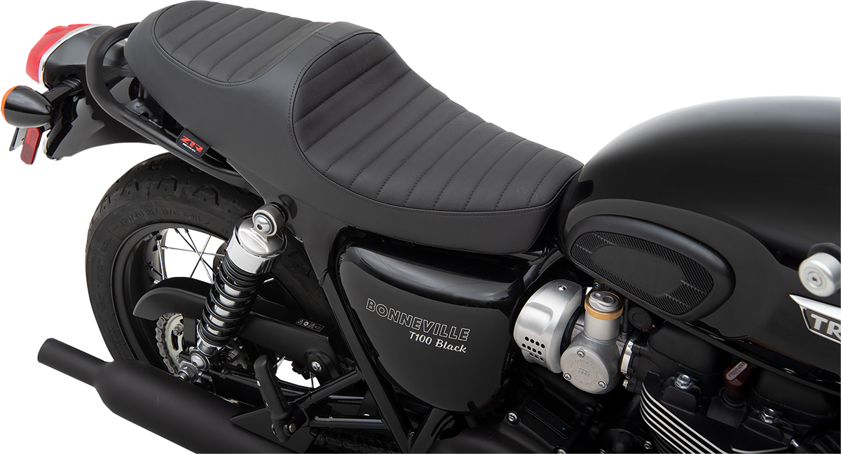 Z1R, Z1R Predator III Seat - Black with Classic Stitch for Triumph 0810-2230